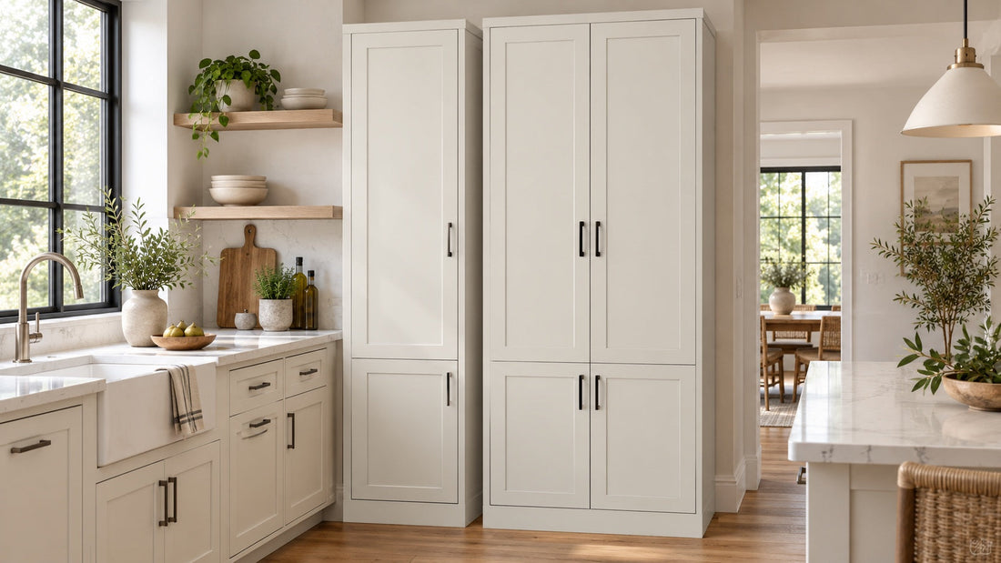 Single vs Double Door Pantry Cabinets for Your Kitchen