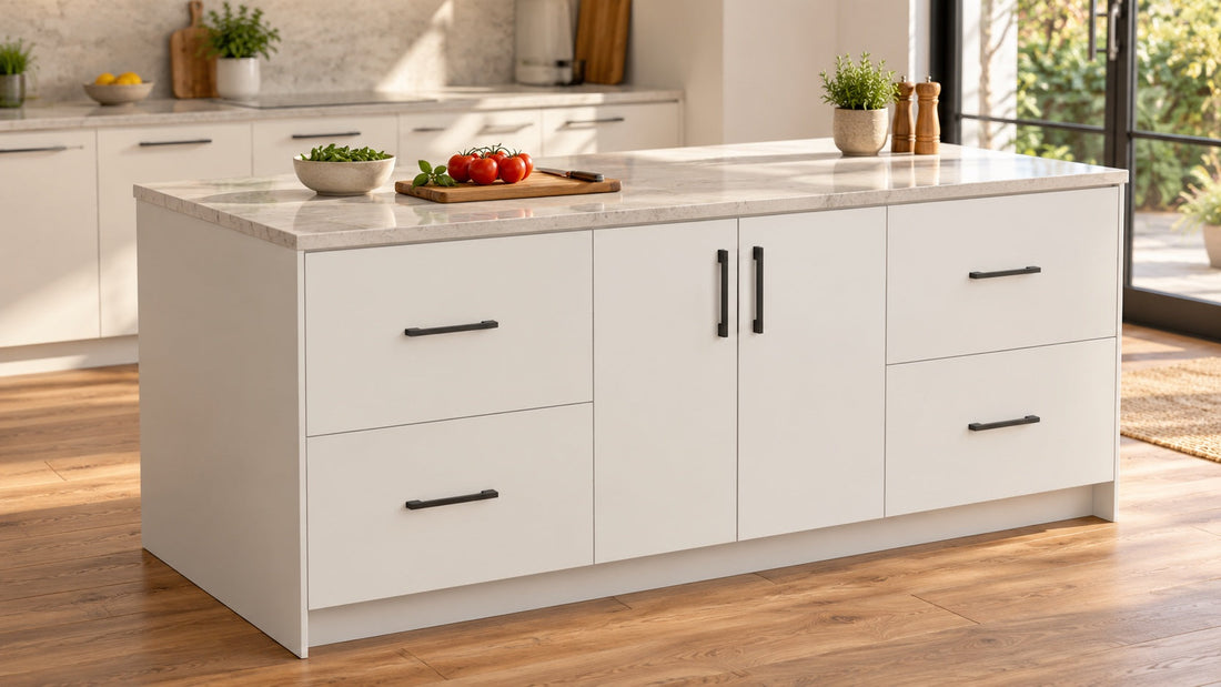 Kitchen Island Cabinets and How to Plan the Storage