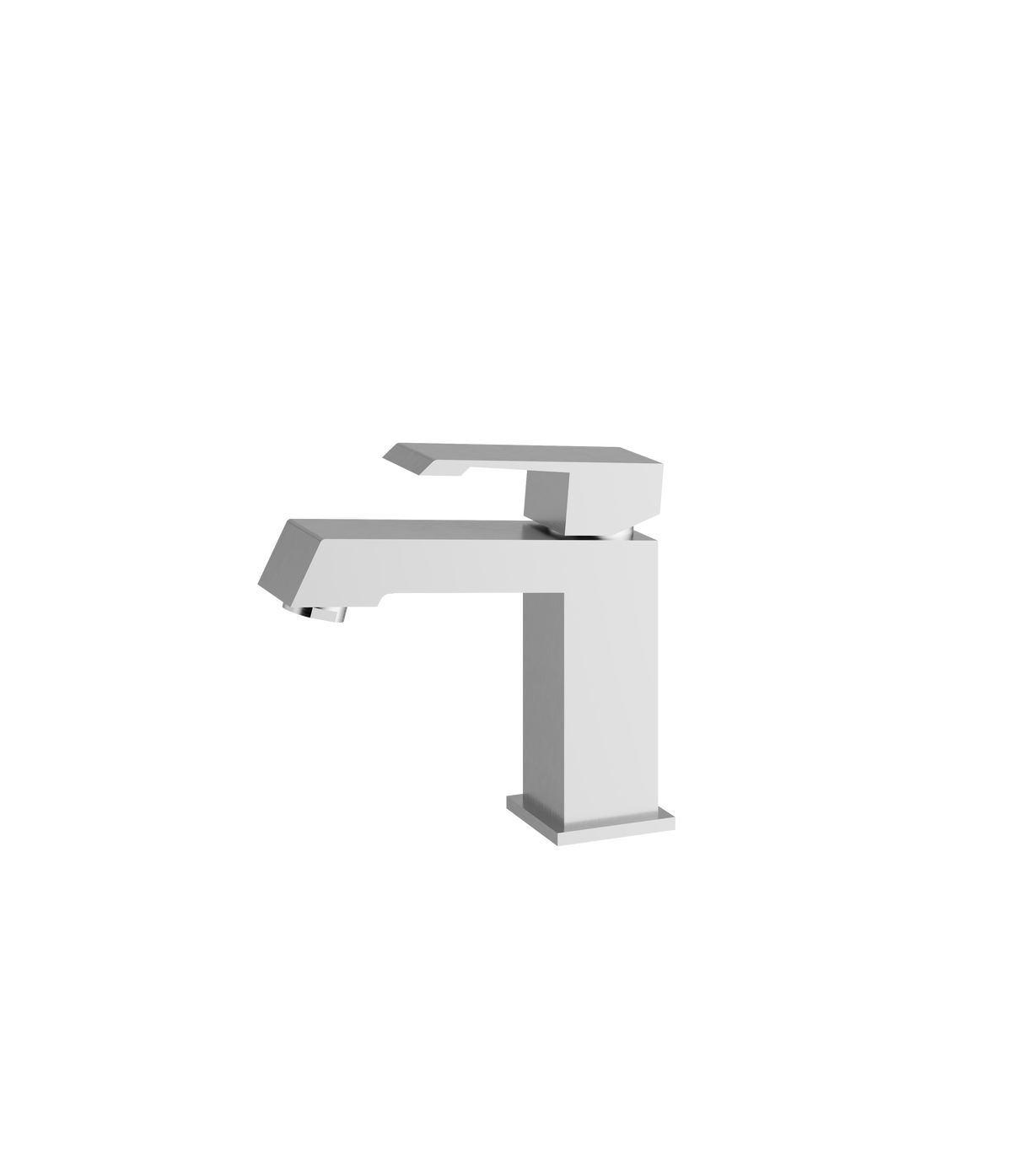 SFK190 Modern Square Single-Handle Bathroom Faucet