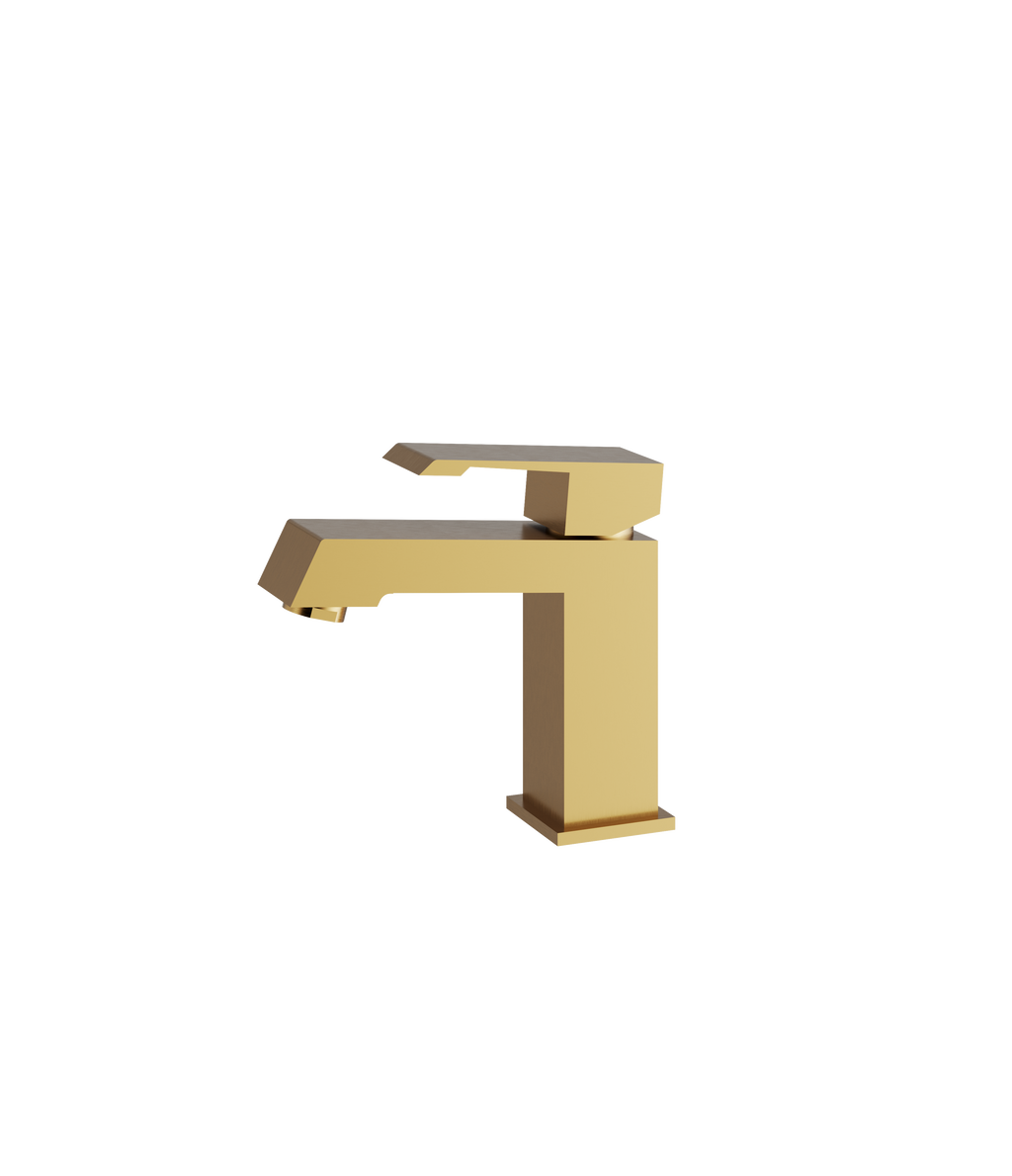 SFK190 Modern Square Single-Handle Bathroom Faucet