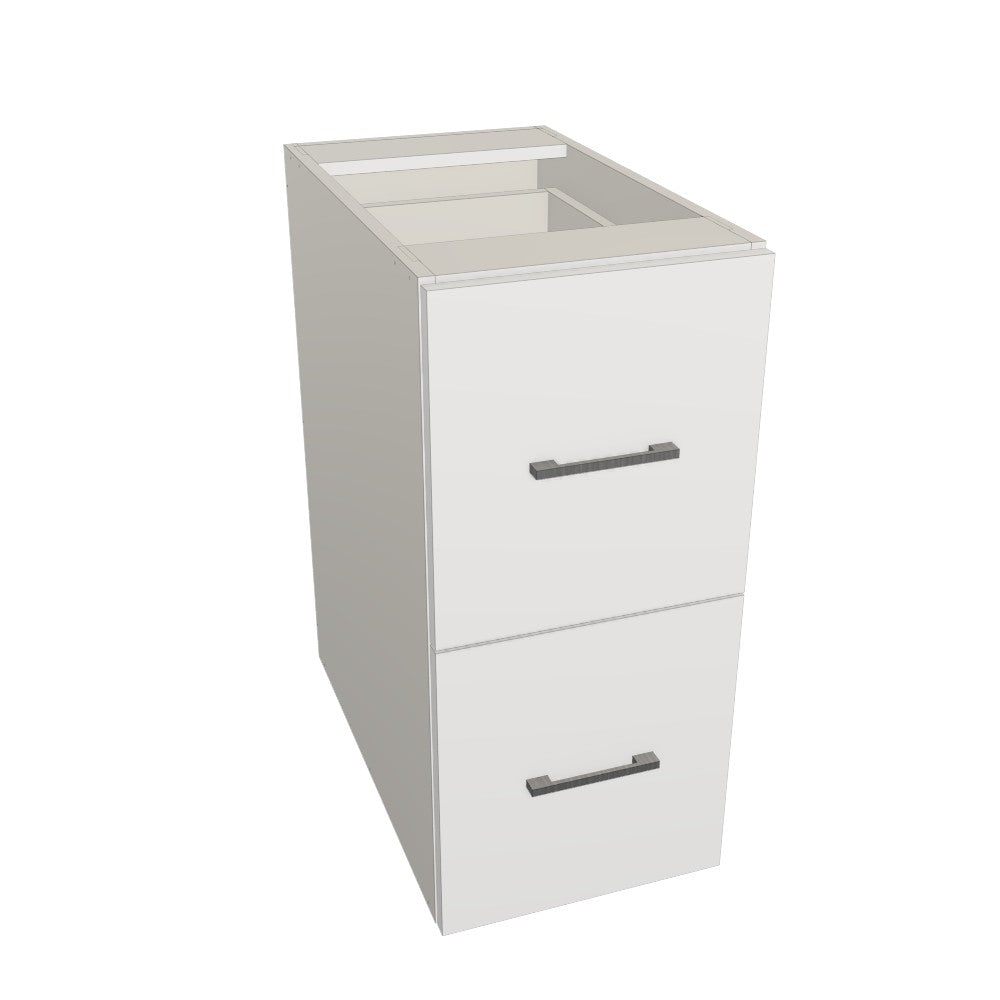 2 Drawers Cabinets 14" wide (Euro)