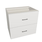 2 Drawers Cabinets 31" wide (Euro)