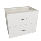 2 Drawers Cabinets 35" wide (Euro)