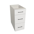 3 Drawers Cabinets 14" wide (Euro)