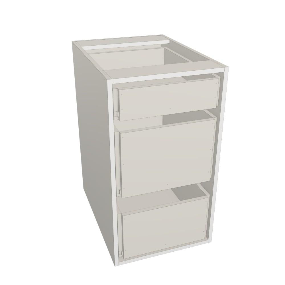 3 Drawers Cabinets 17" wide (Euro)
