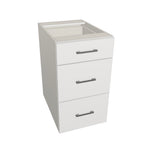 3 Drawers Cabinets 18" wide (Euro)