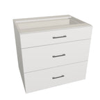 3 Drawers Cabinets 31" wide (Euro)