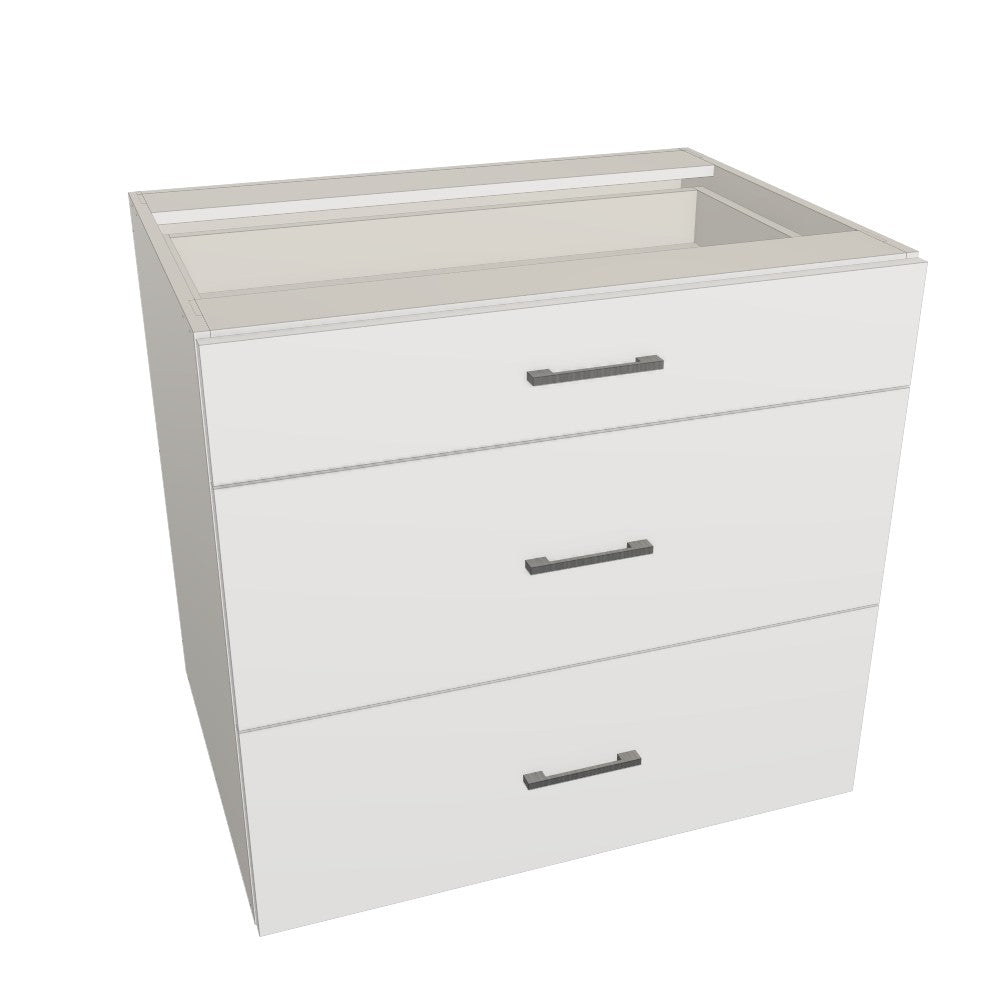3 Drawers Cabinets 34" wide (Euro)