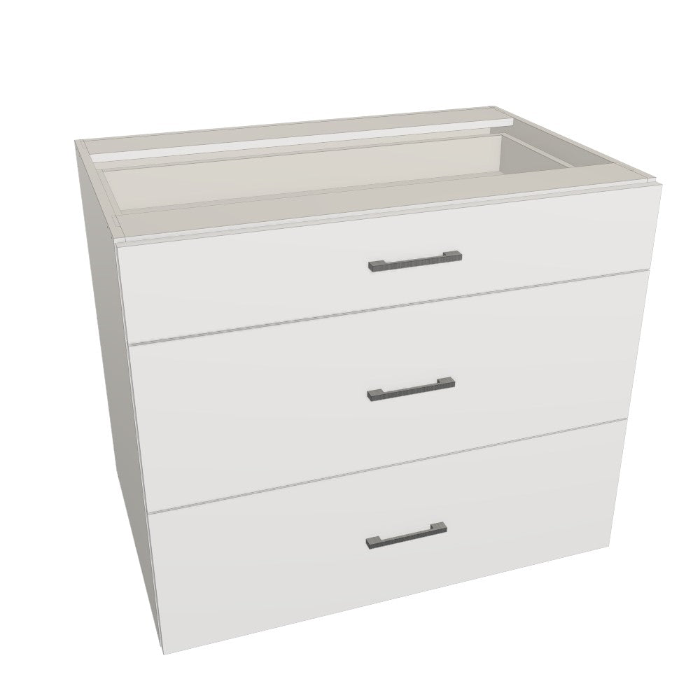 3 Drawers Cabinets 36" wide (Euro)