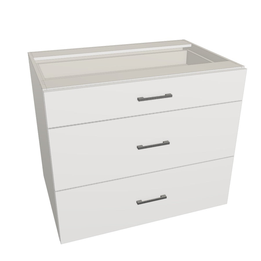 3 Drawers Cabinets 36" wide (Euro)