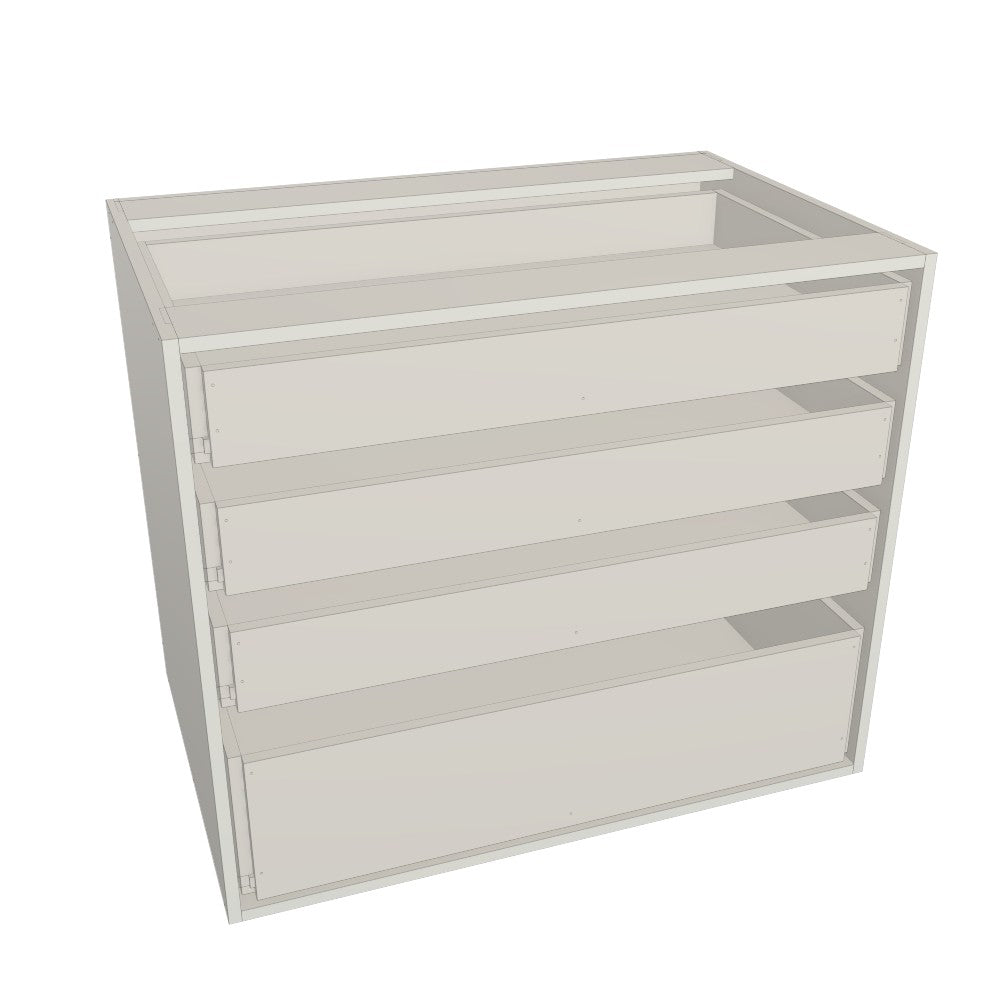 4 Drawers Cabinets 38" wide (Euro)