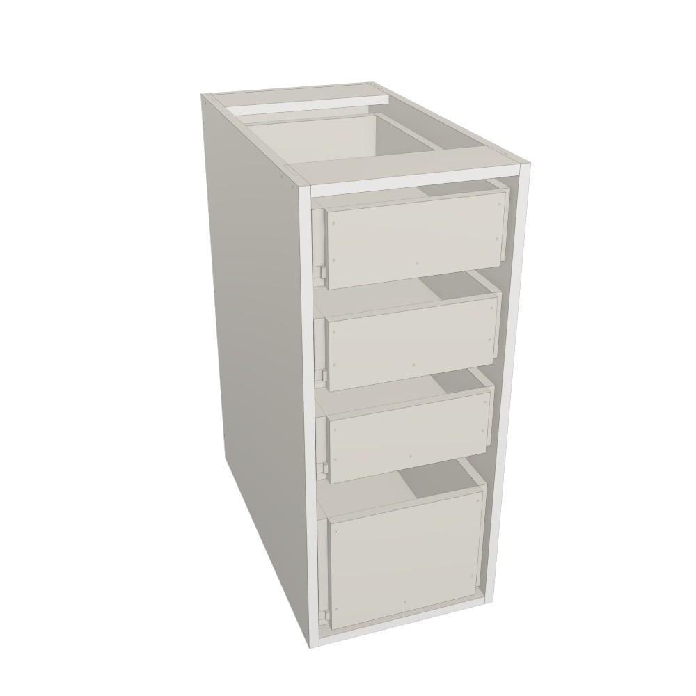 4 Drawers Cabinets 12" wide