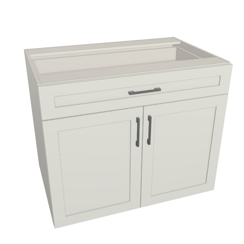 Lower Cabinet with Drawer 36" wide 34-1/2" high