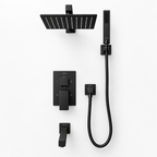 Modern Square 3-Function Tub & Shower Set