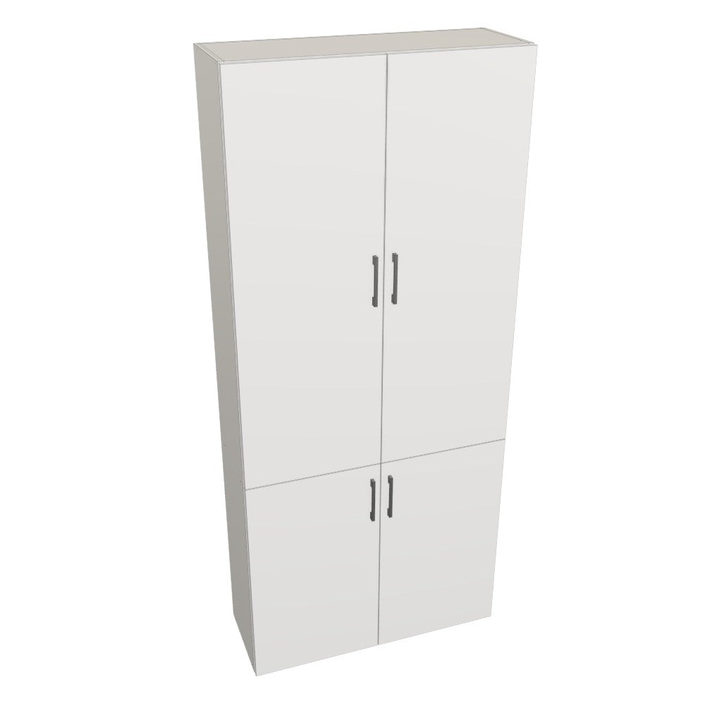 Tall Cabinet 36" wide 84" high 12" deep (Euro)
