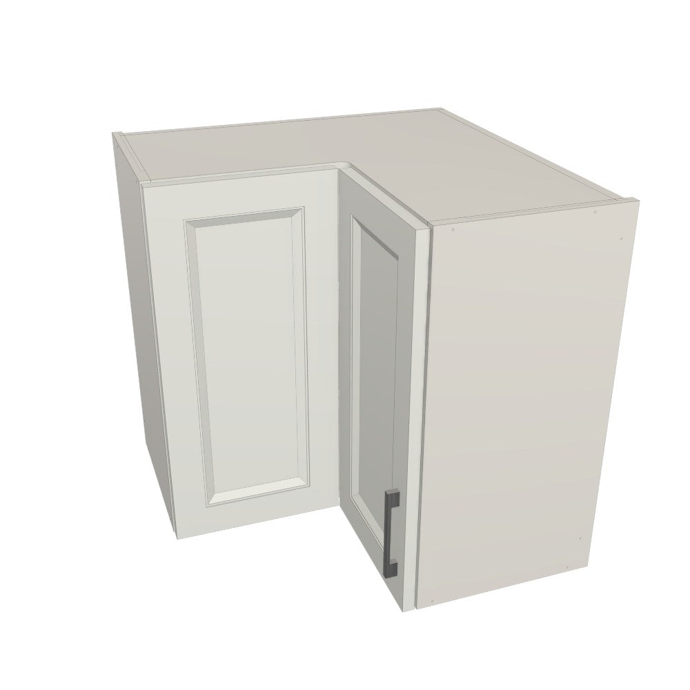 Upper Corner Bifold Cabinet 24"x24" 24" high Left Hinge