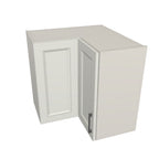 Upper Corner Bifold Cabinet 24"x24" 24" high Left Hinge