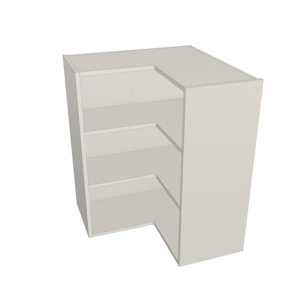 Upper Corner Bifold Cabinet 24"x24" 30" high Left Hinge
