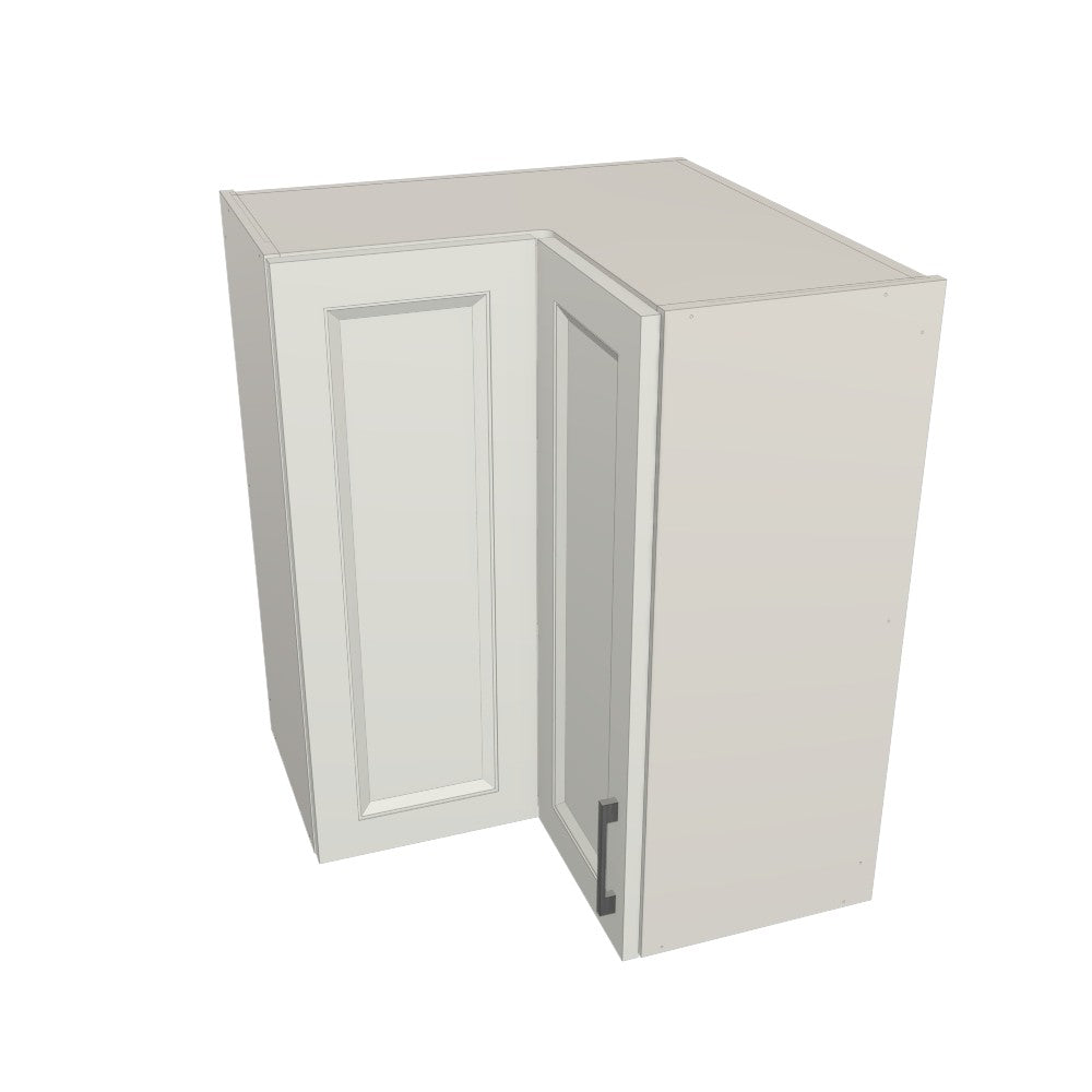 Upper Corner Bifold Cabinet 24"x24" 30" high Left Hinge