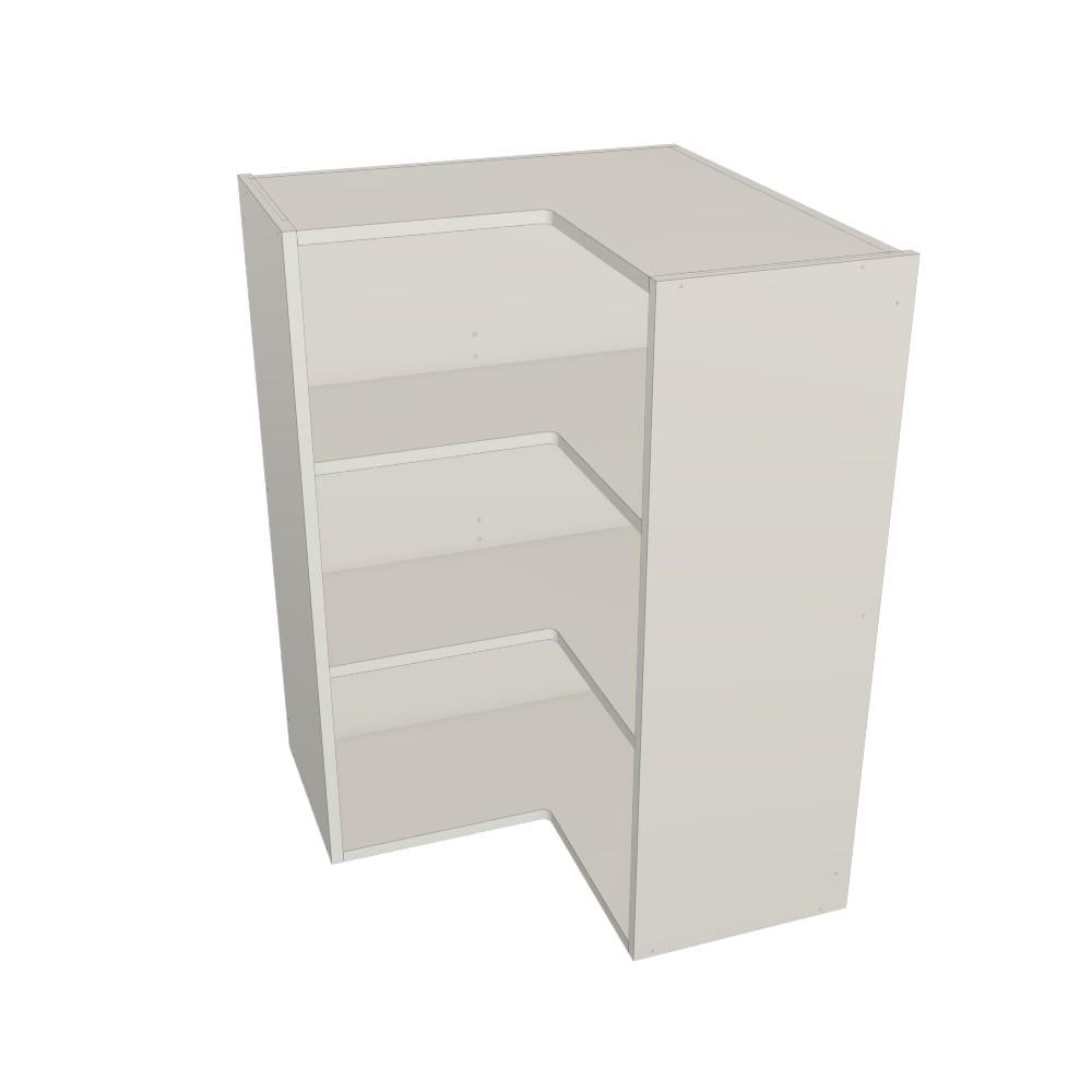 Upper Corner Bifold Cabinet 24"x24" 34" high Left Hinge
