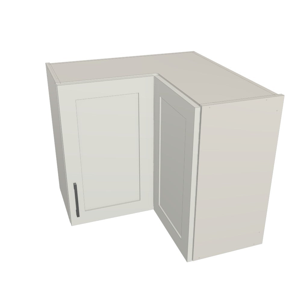 Upper Corner Bifold Cabinet 27"x27" 24" high Right Hinge
