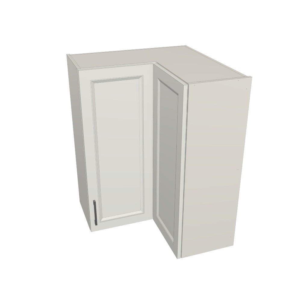 Upper Corner Bifold Cabinet 27"x27" 36" high Right Hinge