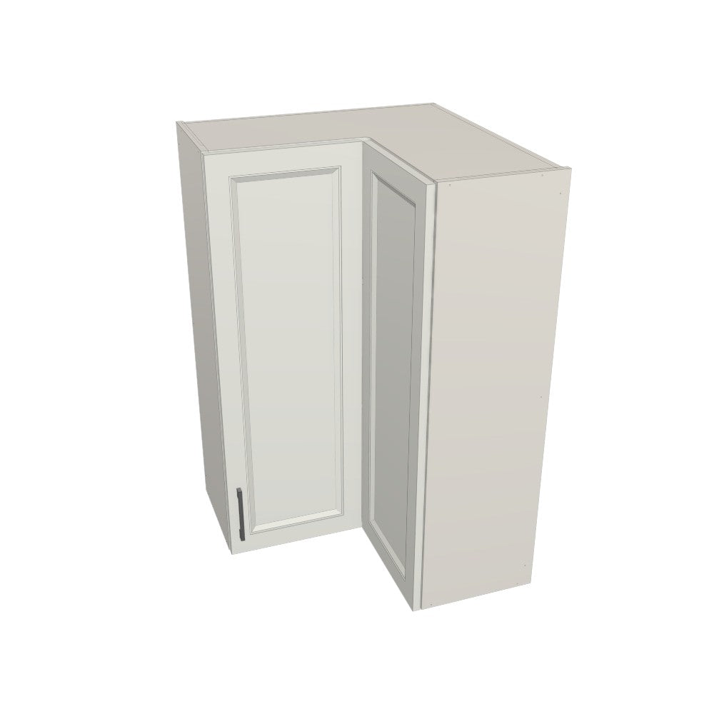 Upper Corner Bifold Cabinet 27"x27" 42" high Right Hinge
